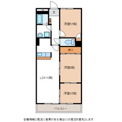 レオパレス宝の物件間取画像